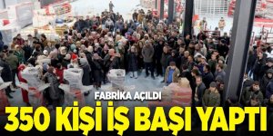 Oltu çuval fabrikasında 350 kişi iş başı yaptı
