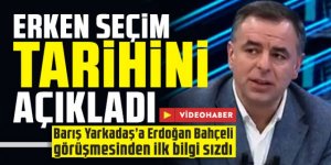 Erdoğan Bahçeli görüşmesinden erken seçim tarihi sızdı