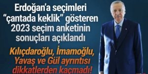 Erdoğan'ın önündeki seçim anketi ortaya çıktı