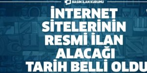 İnternet haber sitelerinin resmi ilan alma şartlarını düzenleyen yönetmelik taslağı ortaya çıktı