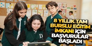 8 yıllık tam burslu eğitim imkanı için başvurular başladı