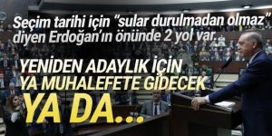 Erdoğan seçim kararını böyle verecek