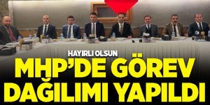 Erzurum MHP’de görev dağılımı yapıldı