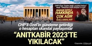 CHP'li Özel'in gündeme getirdiği o hesaptan skandal paylaşım: ''Anıtkabir yıkılacak''