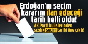 AK Parti kulislerinden sızdı 3 seçim tarihi öne çıktı! İşte detaylar