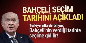 Bahçeli mayıs ayını işaret edip "Bu işi bitirelim" dedi!