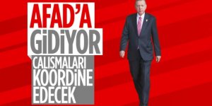 Erdoğan, deprem çalışmalarını AFAD Başkanlığı'ndan koordine edecek