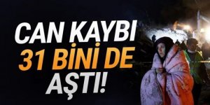 Depremde can kaybı 31 bini aştı