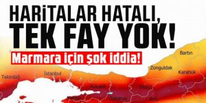 Marmara için şok iddia: ''Haritalar hatalı, tek fay yok!''