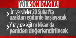 YÖK Başkanı Erol Özvar: Uygulamalı programlarda eğitimler yüz yüze sürecek