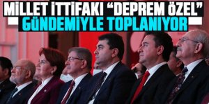 Millet İttifakı “Deprem Özel” gündemiyle bugün toplanıyor