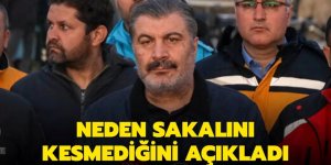 Bakan Koca neden sakalını kesmediğini açıkladı