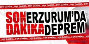 Erzurum'da 2.7 Şiddetinde Deprem