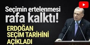 Cumhurbaşkanı Erdoğan'dan 'seçim' açıklaması