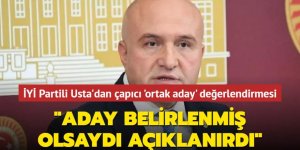 "Aday belirlenmiş olsaydı açıklanırdı"... İYİ Partili Usta'dan çapıcı iddia