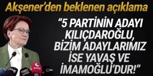 Akşener'den İmamoğlu ve Yavaş'a tarihi çağrı! İYİ Parti masadan kalktı
