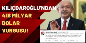 Gece yarısı 418 milyar dolar tweeti geldi...