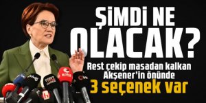 Kulis: Altılı Masa'dan kalkan Meral Akşener'in 3 seçeneği var