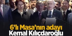 Altılı Masa'nın Cumhurbaşkanı adayı Kılıçdaroğlu oldu