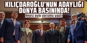 Kılıçdaroğlu'nun adaylığı dünya basınında!