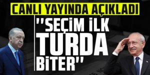 Ünlü anketçiden canlı yayında ''seçim ilk turda biter'' çıkışı!
