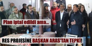 RES PROJESİNE BAŞKAN ARAS’TAN TEPKİ