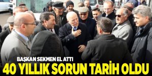 SEKMEN KARAYAZI’NIN 40 YILLIK TAPU SORUNUNU ÇÖZDÜ