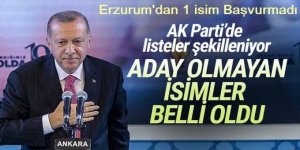 AK Parti'de listeler şekilleniyor: Aday olmayan isimler belli oldu