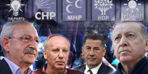 Partilerin ve ittifakların son oy oranı!