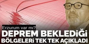 Naci Görür'den dehşet verici tahmin... Deprem beklediği bölgeleri tek tek açıkladı