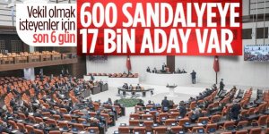5 partiye 17 bin başvuru
