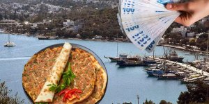 Bodrum'da 2 lahmacun 2 ayran fiyatı dudak uçuklattı!