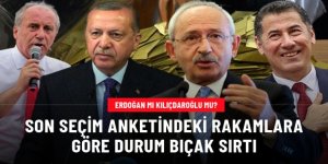 Erdoğan mı Kılıçdaroğlu mu? Son seçim anketinde durum bıçak sırtı