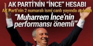 AK Parti'den çok konuşulacak Muharrem İnce açıklaması