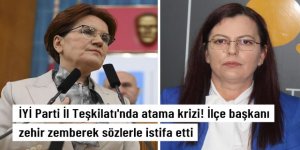 İYİ Parti İl Teşkilatı'nda atama krizi! İlçe başkanı zehir zemberek sözlerle istifa etti
