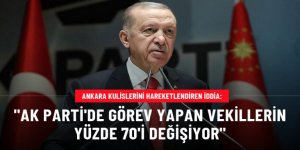 Basına sızan bomba iddia: AK Parti'de görev yapan vekillerin yüzde 70'i değişiyor