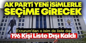 AK Partide büyük şok! 196 vekilin üstü çizildi