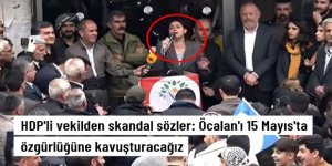 Hakkari'den tarih verdi... HDP'li vekil Feleknas Uca'nın skandal 'Öcalan' sözleri büyük tepki çekti!