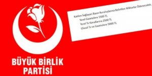 BBP'den gazetecilere para teklifi!
