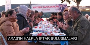 BAŞKAN ARAS’IN HALKLA İFTAR BULUŞMALARI DEVAM EDİYOR