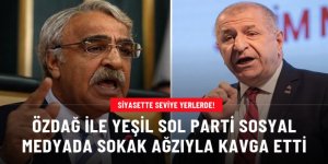 Siyasette seviye yerlerde! Ümit Özdağ ile Yeşil Sol Parti sosyal medyada sokak ağzıyla kavga etti