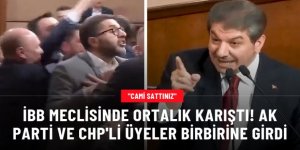 İBB meclisinde ortalık karıştı!