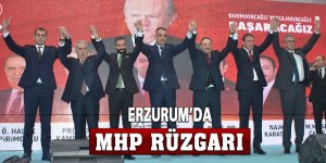 ERZURUM’DA MHP RÜZGARI