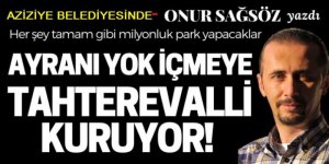 Aziziye Belediyesinden adrese teslim ihale!
