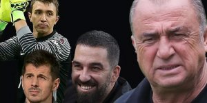 Aralarında Fatih Terim, Arda Turan, Emre Belözoğlu ve Muslera da var!