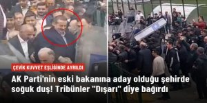AK Parti'nin eski bakanı Faruk Çelik'e aday olduğu şehirde soğuk duş! Taraftarlar "Dışarı" diye bağırdı