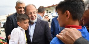 AKDAĞ’A HINISTA COŞKULU KARŞILAMA