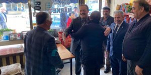 MHP Milletvekili adayı Naim Karataş, Tortum ve Horasan ilçelerinde seçim çalışması yaptı