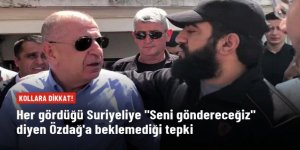 Yanına gelen Suriyeli sığınmacıdan Özdağ'a beklemediği tepki: Tayyip kazanacak, beraber gideceğiz