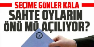 Seçime günler kala: Sahte oyların önü mü açılıyor?